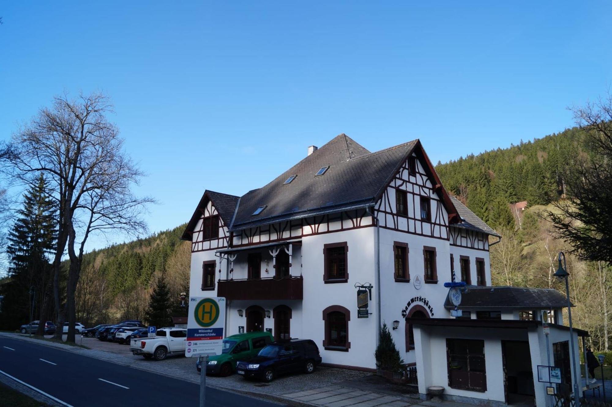 Gasthof Und Pension Hammerschaenke Wildenthal Eksteriør bilde